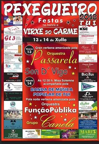 Virxe do Carmen de Pexegueiro en Tui