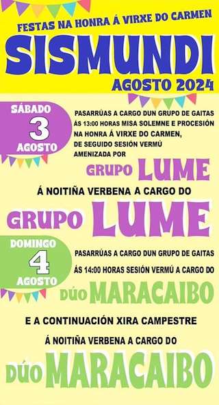 Virxe do Carmen de Sismundi en Cariño