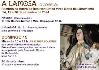 Virxe do Libramento - Romería de A Lamosa en Covelo
