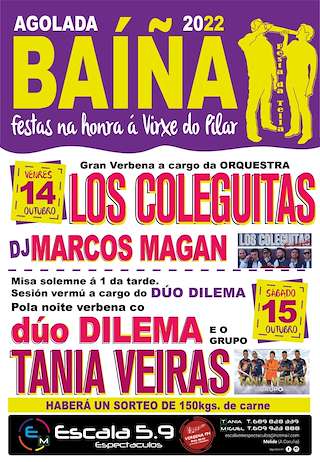 Virxe do Pilar de Baíña en Agolada