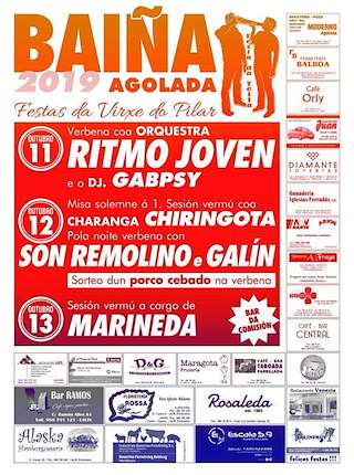 Virxe do Pilar de Baíña en Agolada