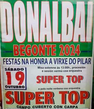 Virxe do Pilar de Donalbai (2025) en Begonte