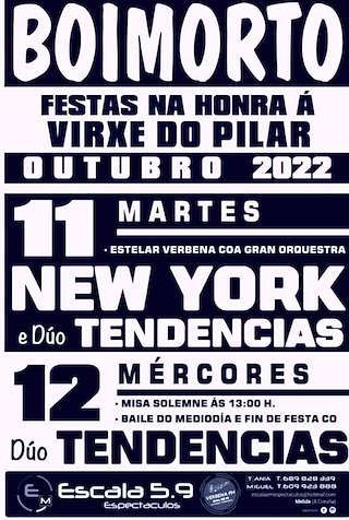 Virxe do Pilar en Boimorto