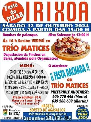 Virxe do Pilar en Irixoa