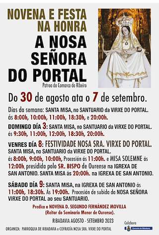 Virxe do Portal en Ribadavia