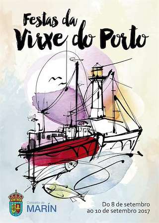 Virxe do Porto en Marín