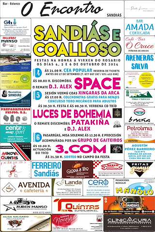 Virxe do Rosario  en Sandiás