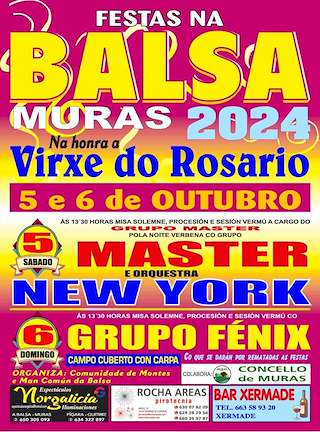 Virxe do Rosario de A Balsa en Muras