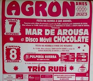 Virxe do Rosario de Agrón en Ames