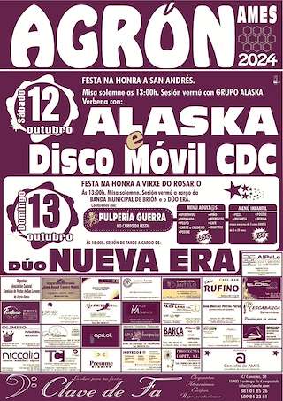 Virxe do Rosario de Agrón en Ames