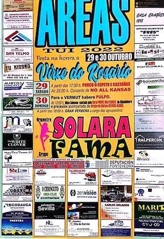 Virxe do Rosario de Areas (2025) en Tui