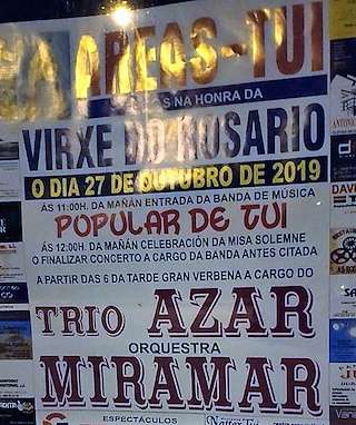 Virxe do Rosario de Areas (2025) en Tui