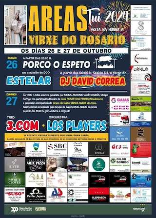Virxe do Rosario de Areas (2025) en Tui