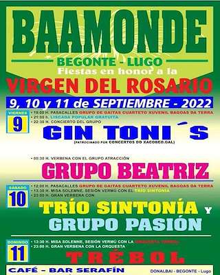 Virxe do Rosario de Baamonde en Begonte