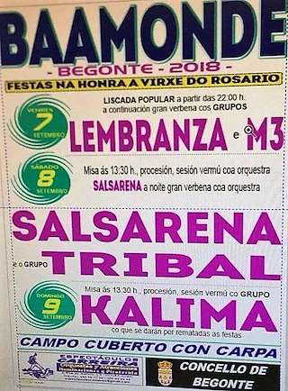 Virxe do Rosario de Baamonde en Begonte