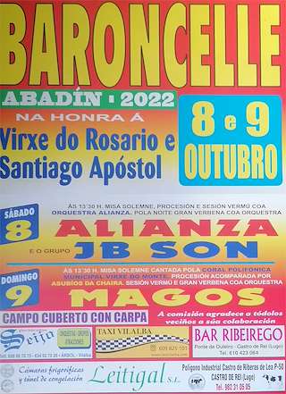 Virxe do Rosario de Baroncelle en Abadín