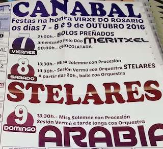 Virxe do Rosario de Canabal en Sober