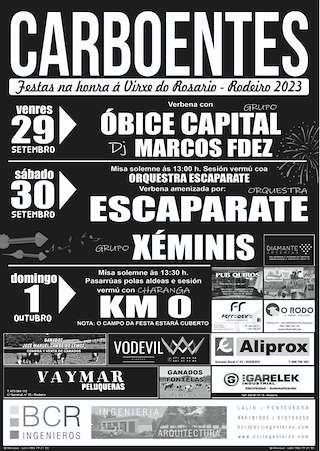 Virxe do Rosario de Carboentes en Rodeiro