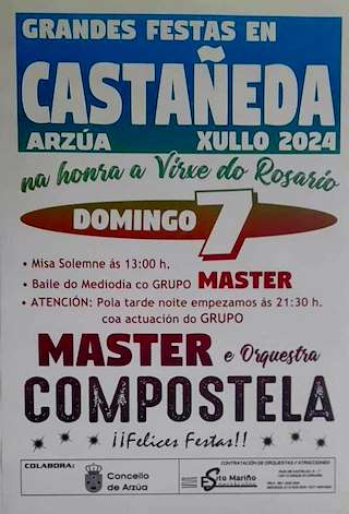 Virxe do Rosario de Castañeda en Arzúa