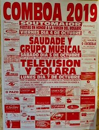 Virxe do Rosario de Comboa en Soutomaior