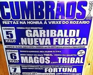 Virxe do Rosario de Cumbraos en Mesía