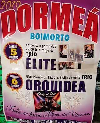 Virxe do Rosario de Dormeá  en Boimorto