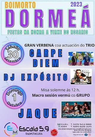 Virxe do Rosario de Dormeá  en Boimorto