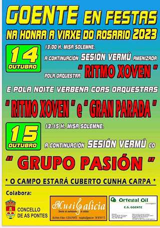 Virxe do Rosario de Goente en As Pontes de García Rodríguez