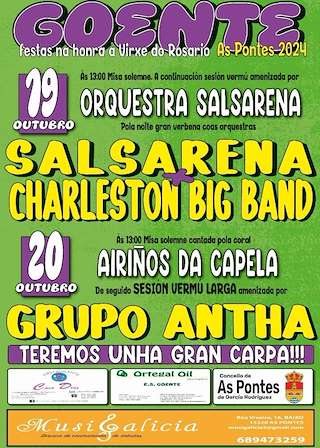 Virxe do Rosario de Goente en As Pontes de García Rodríguez