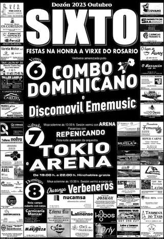 Virxe do Rosario de O Sixto en Dozón