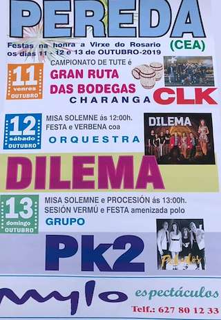 Virxe do Rosario de Pereda en San Cristovo de Cea