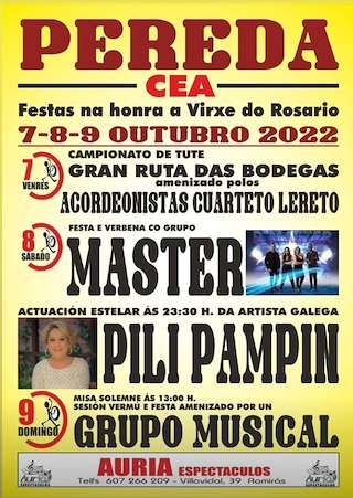 Virxe do Rosario de Pereda en San Cristovo de Cea