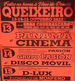 Virxe do Rosario de Queixeiro en Monfero