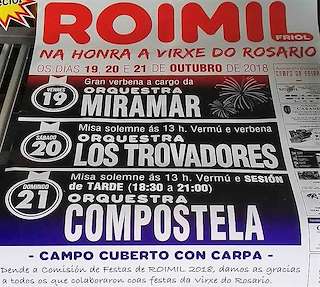 Virxe do Rosario de Roimil  en Friol