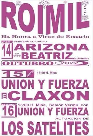 Virxe do Rosario de Roimil  en Friol