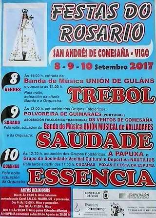 Virxe do Rosario de San Andrés de Comesaña en Vigo