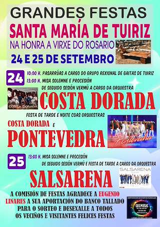 Virxe do Rosario de Tuiriz en Pantón