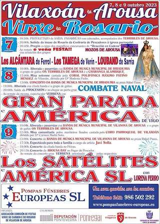 Virxe do Rosario de Vilaxoán en Vilagarcía de Arousa