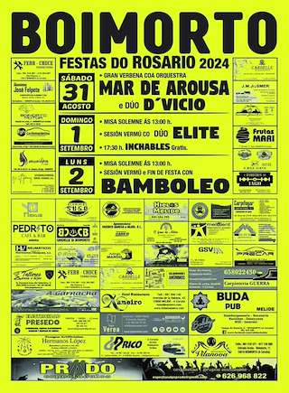 Virxe do Rosario en Boimorto