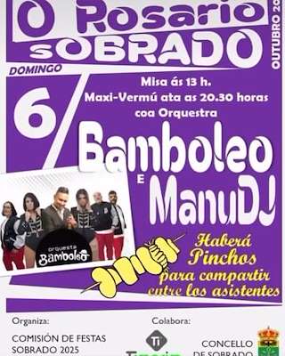 Virxe do Rosario en Sobrado