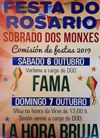 Virxe do Rosario en Sobrado