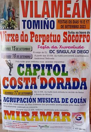 Virxe do Socorro de Vilameán en Tomiño