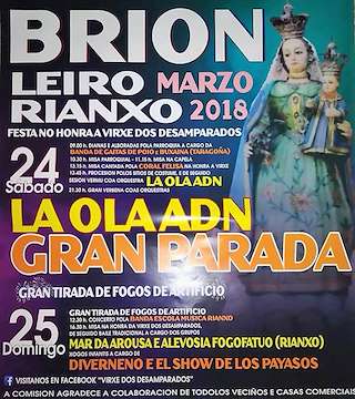 Virxe dos Desamparados de Brión (2026) en Rianxo