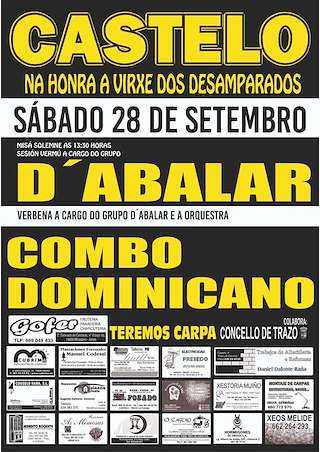 Virxe dos Desamparados de Castelo en Trazo