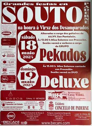 Virxe dos Desamparados de Souto en Paderne