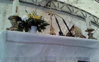 Virxe dos Desamparados en Meis