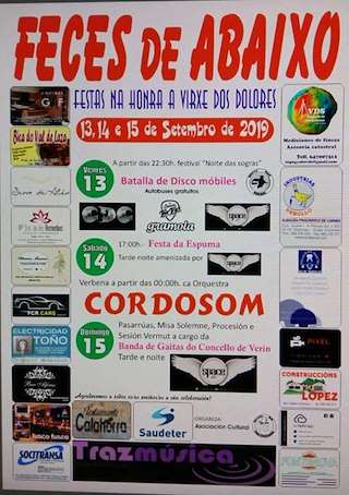 Virxe dos Dolores de Feces de Abaixo en Verín