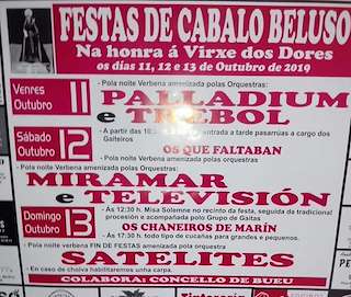 Virxe dos Dores de Beluso en Bueu