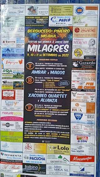 Virxe dos Milagres de Berducedo en Moaña