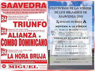 Virxe dos Milagres de Saavedra en Begonte